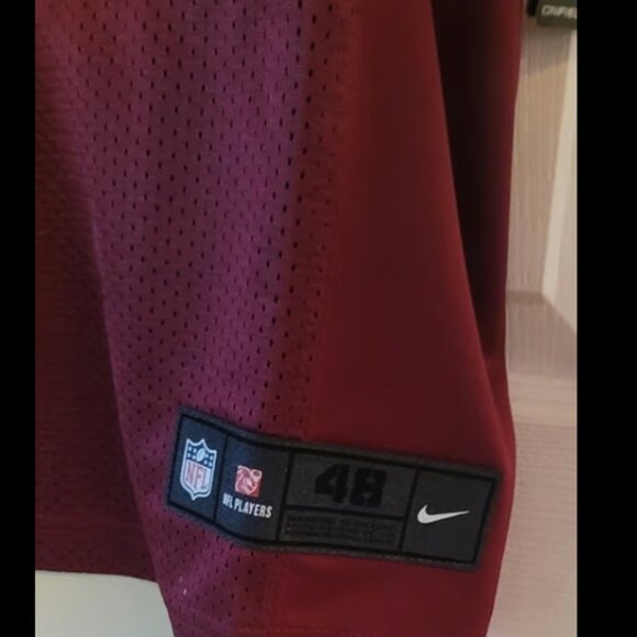 ROBERT GRIFFIN III RG3 NIKE ELITE ON FIELD JERSEY NEW NWOT STITCHED 52 XL $249 - Picture 6 of 11